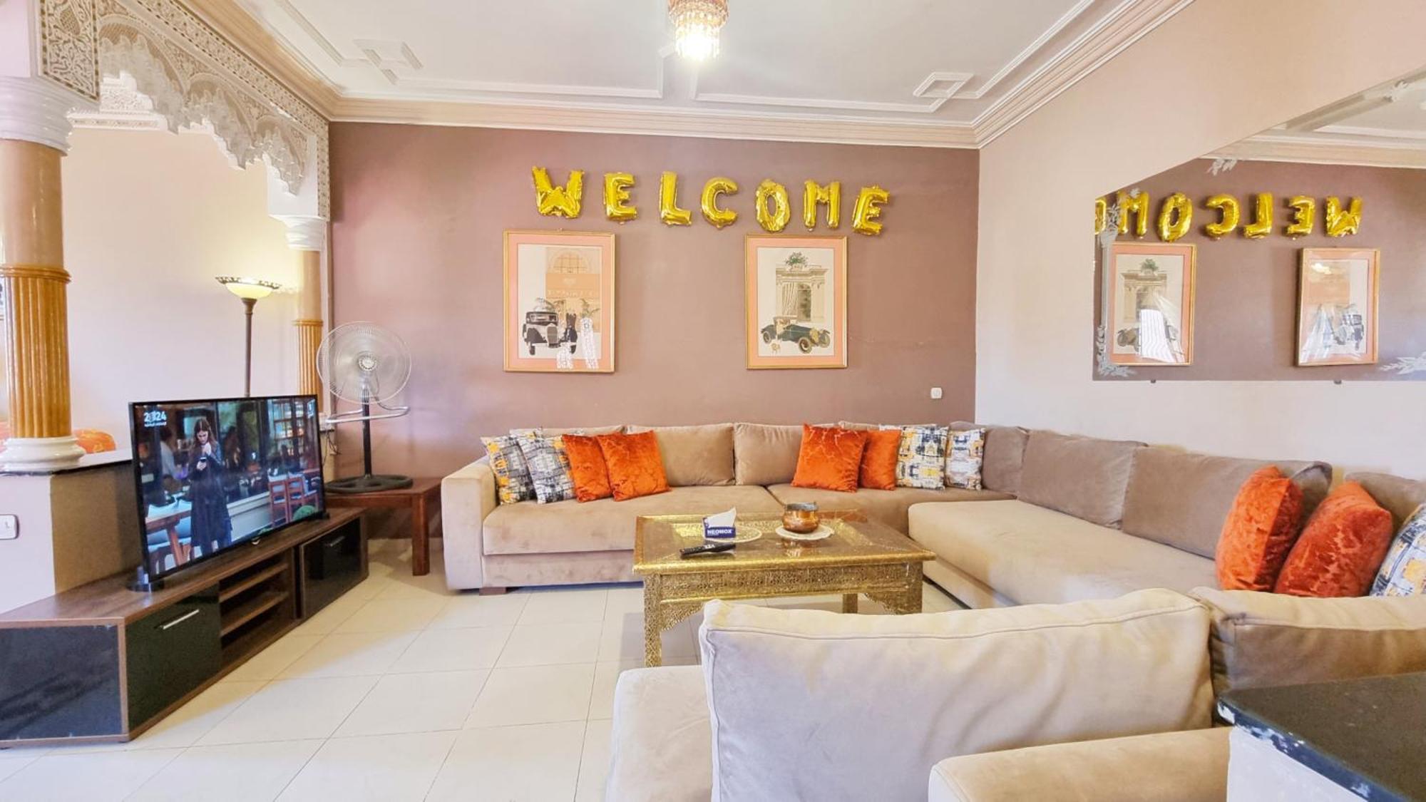Oranger Family House City Center, Private Large House, Terasse Garden View, Free Parking Marrakesh Exterior foto