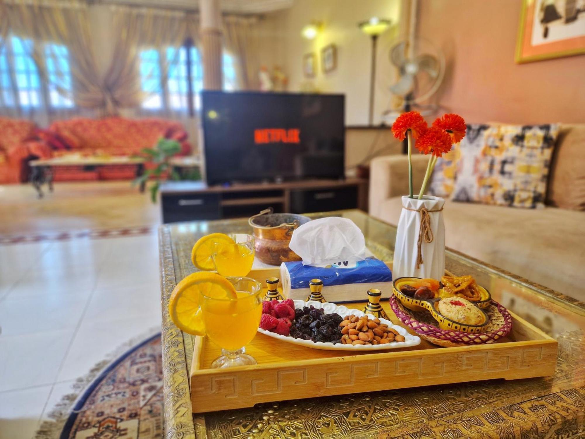 Oranger Family House City Center, Private Large House, Terasse Garden View, Free Parking Marrakesh Exterior foto