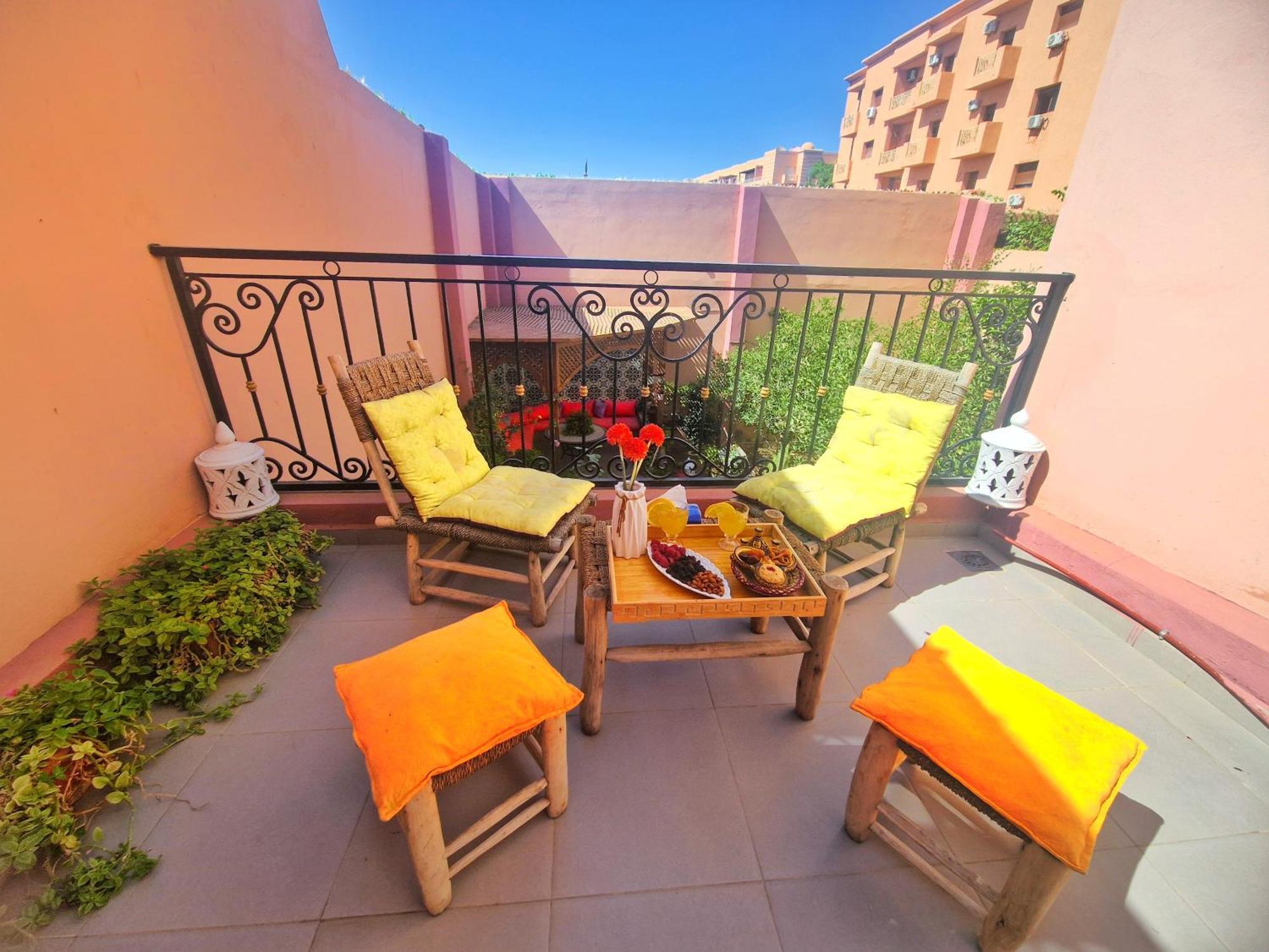 Oranger Family House City Center, Private Large House, Terasse Garden View, Free Parking Marrakesh Exterior foto