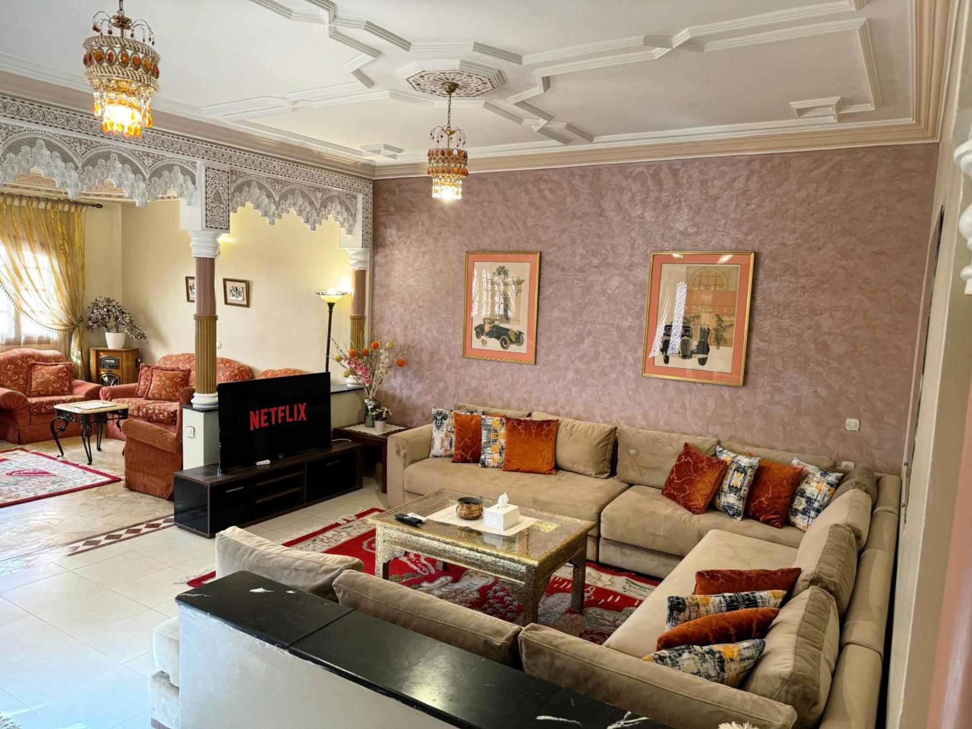 Oranger Family House City Center, Private Large House, Terasse Garden View, Free Parking Marrakesh Exterior foto