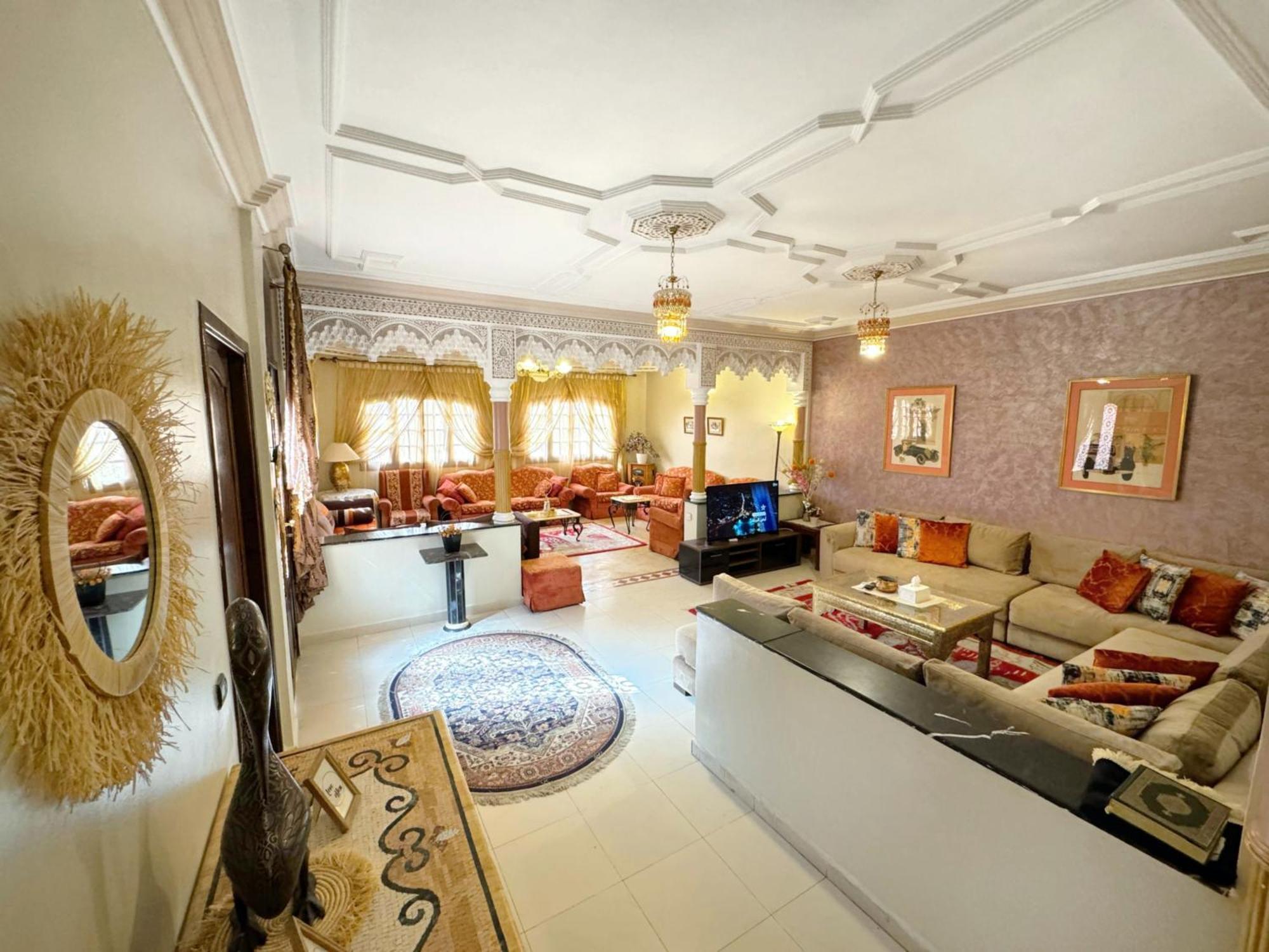 Oranger Family House City Center, Private Large House, Terasse Garden View, Free Parking Marrakesh Exterior foto